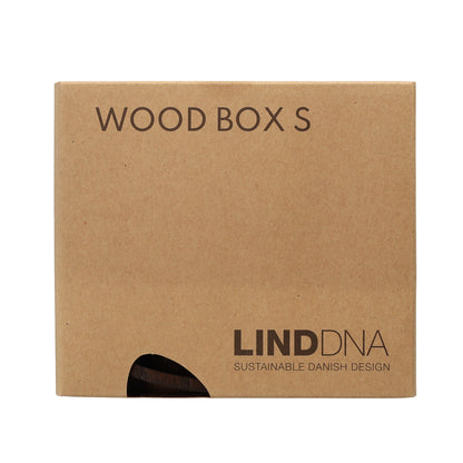 ADN lindo - Caja De Madera Curve S Roble Ahumado