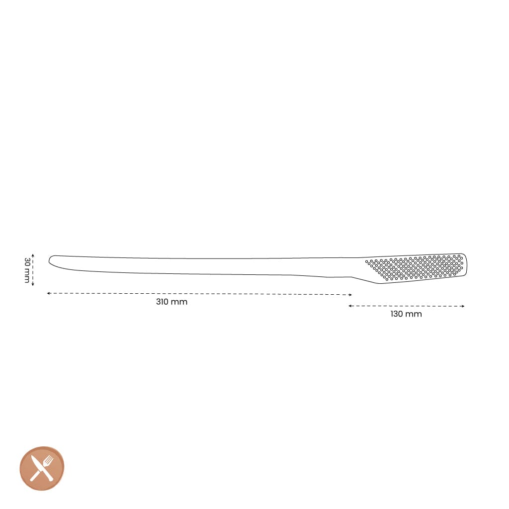 Global - G10 Zalmmes flexibel 31cm Global 