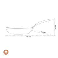 Sartén Green Pan - Barcelona Pro con revestimiento antiadherente cerámico 24 cm Green Pan