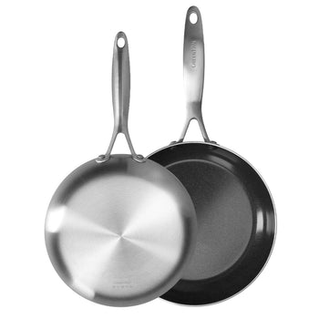 GreenPan - Juego de sartenes Ginebra de 2 piezas, 24/28 cm