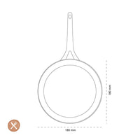 GreenPan - Sartén Ginebra con revestimiento antiadherente cerámico 18cm Sartén GreenPan