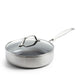 GreenPan - Cacerola Geneva con revestimiento antiadherente cerámico con tapa 24cm