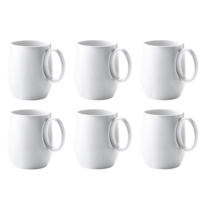 Médard de Noblat - Mug Yaka Blanc 40 cl (lot de 6)