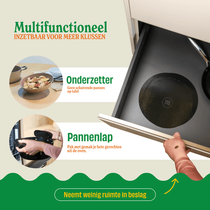 Cook &amp; Pan - Juego de protectores de inducción Signature - Paquete de 4