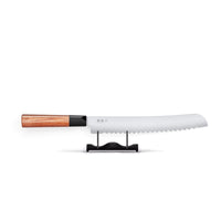 Kai Shun - Cuchillo para pan Magoroku Pakka 8,75'' 22,5 cm Cuchillo para pan Kai Shun 