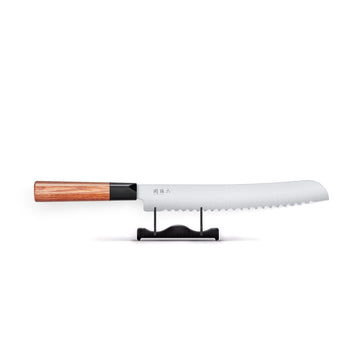 Kai Shun - Cuchillo para pan Magoroku Pakka 8,75'' 22,5 cm Cuchillo para pan Kai Shun 