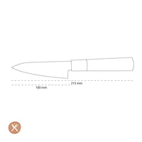 Kai Shun - Cuchillo de pelar Magoroku Pakka 4'' (10,0 cm) Kai Shun 