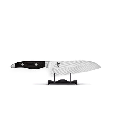 Kai Shun - Cuchillo Santoku Nagare Negro 18.0 cm Cuchillo Santoku Kai Shun 