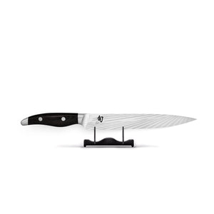 Kai Shun - Cuchillo rebanador Nagare Black de 23,0 cm Cuchillo rebanador Kai Shun 