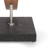 Kai Shun - Bloque de cuchillos giratorio de granito/nogal Kai Shun