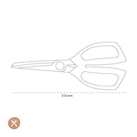 Kai Shun - Seleccione 100 tijeras de cocina de 8,5'' (21,5 cm) Kai Shun 