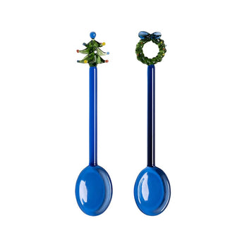 &amp;Klevering - Cuchara Feliz - juego de 2 &amp;Klevering Cucharas