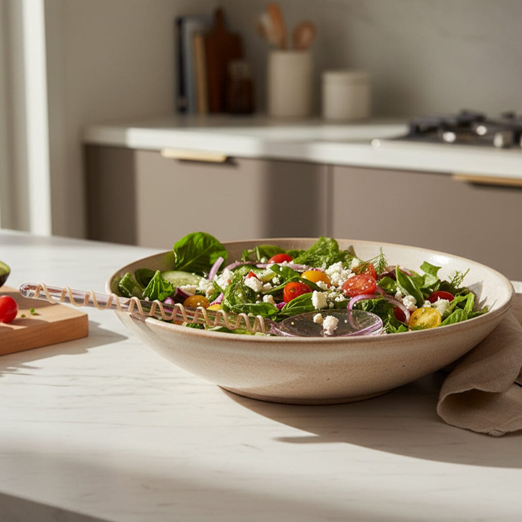 &Klevering - Saladebestek Sling - Roze &Klevering 