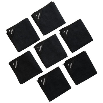 Klud - Paños de cocina de microfibra 7 piezas - Negro Klud