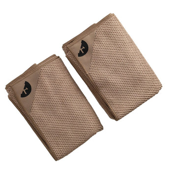 Klud - Paños de cocina Waffle, 2 piezas, Paños de cocina Latte Klud 