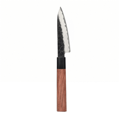 Shinrai Japón - Cuchillo de pelar Kurayami Damasco 9 cm