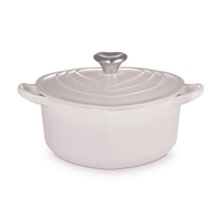 Le Creuset - Cocotte en forme de cœur - Rose coquillage - 20 cm
