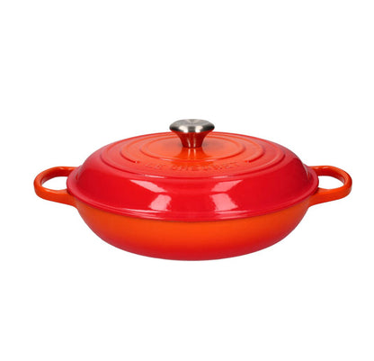 LeCreuset - Campagnard Naranja Rojo 30cm 3.5l