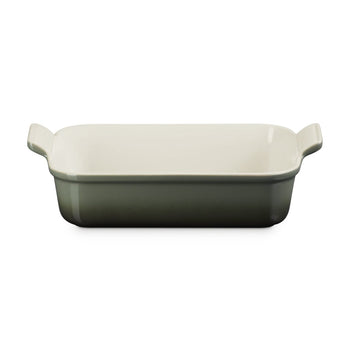 Le Creuset - Fuente rectangular para horno Heritage Thyme 26 x 19 cm Fuente para horno Le Creuset
