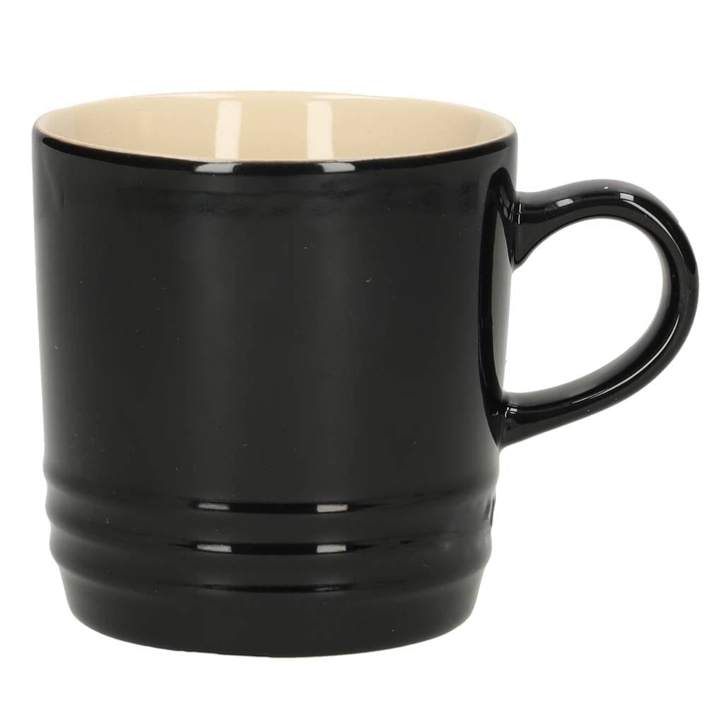 LeCreuset - Taza de café Ébano negro 0,2l