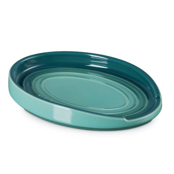 Le Creuset - Portacucharas ovalado Bleu Riviera 15cm Reposacucharas Le Creuset