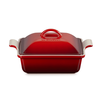 Le Creuset - Fuente para horno con tapa - Rojo cereza - 23 cm Le Creuset