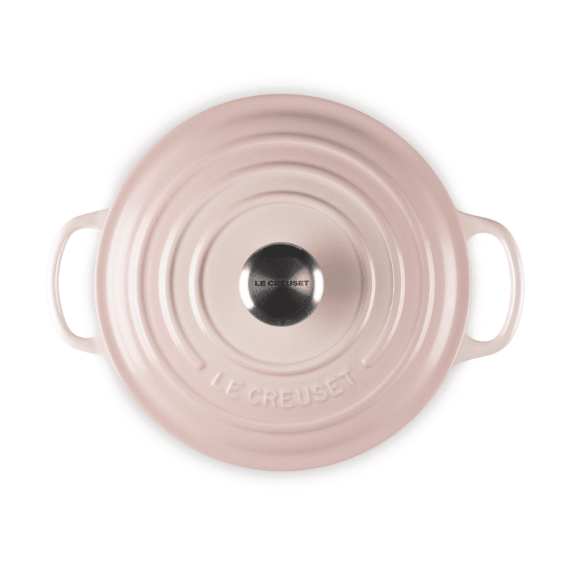 Le Creuset - Cazuela Signature Concha Rosa 20 cm Cazuela Le Creuset
