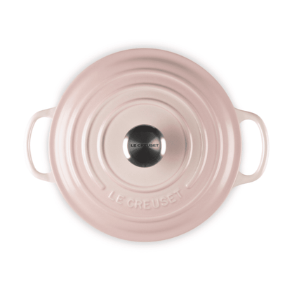 Le Creuset - Cazuela Signature Concha Rosa 20 cm Cazuela Le Creuset