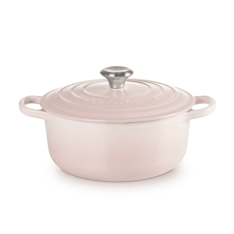 Le Creuset - Cazuela Signature Concha Rosa 20 cm Cazuela Le Creuset