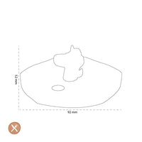 Leonardo - Vaso BAMBINI con tapa y unicornio rosa para agua Leonardo