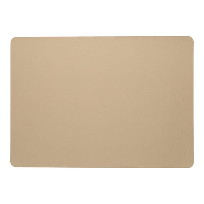 Leonardo - Placemat Leer 33x46cm - Zand Leonardo 