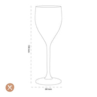 Leonardo - Copas de Licor POESIA 190ml - 6 piezas Copas de Licor Leonardo