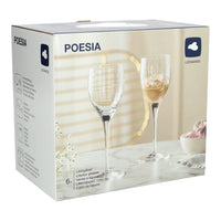 Leonardo - Vino Tinto 600ml Copas de Vino POESIA Leonardo