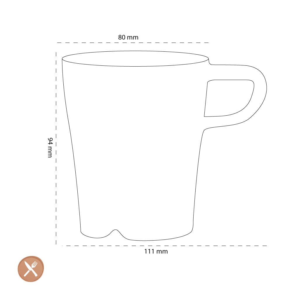 Leonardo - Vaso de café/té Senso 250ml Tazas de café Leonardo