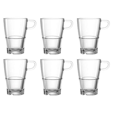 Leonardo - Senso Latte Macchiato Vaso 350ml - 6 piezas Tazas de café Leonardo