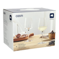 Leonardo - Vino blanco 280ml CESTI Copas de vino Leonardo
