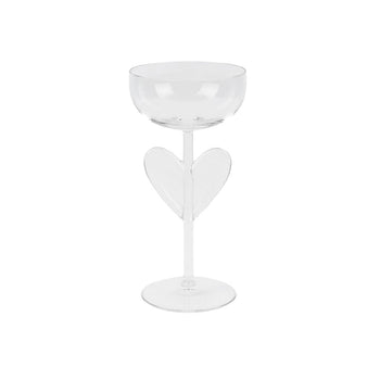 Lepelclub - Copa de champán - Corazón - Copas de champán transparentes LepelClub