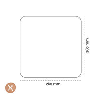 Lind DNA - Posavasos cuadrado Nupo Caviar Posavasos Lind DNA