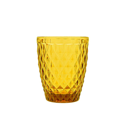 Medard de Noblat - Diamond - Glass 22cl - Amber (set of 6) Medard de Noblat 