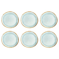 Medard de Noblat - Shadow Aqua - Plato llano 28 cm (juego de 6) Platos llanos Medard de Noblat