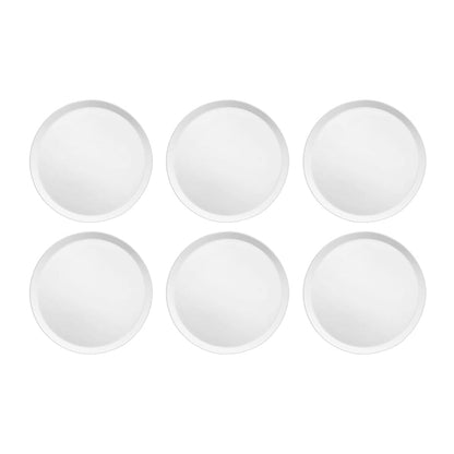 Medard de Noblat - Yaka White Dessertbord 21.5 cm (set van 6) Dessertborden Medard de Noblat 