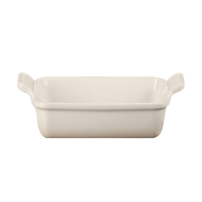 LeCreuset - Plat à four rectangulaire Meringue 19x14cm 1,1l