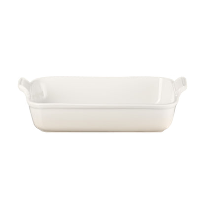 LeCreuset - Fuente de horno rectangular Merengue 26x19cm 2,1l