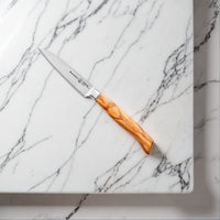 Messermeister - cuchillo pelador recto oliva luxury de 9 cm Cuchillo pelador Messermeister