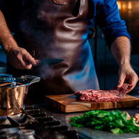 Micarta Jewels - Cuchillo de trinchar de Damasco de 20 cm Shinrai Japón