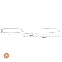 Miyabi - 5000FCD Cuchillo de pan 240 mm Miyabi