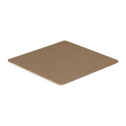 Lind DNA - Alfombrilla de cristal cuadrada Nupo Clay Brown