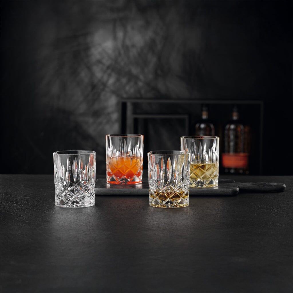 Nachtmann - Vaso de whisky Highland 345 ml, juego de 4 vasos de whisky Nachtmann 