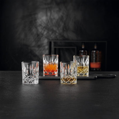 Nachtmann - Vaso de whisky Highland 345 ml, juego de 4 vasos de whisky Nachtmann 