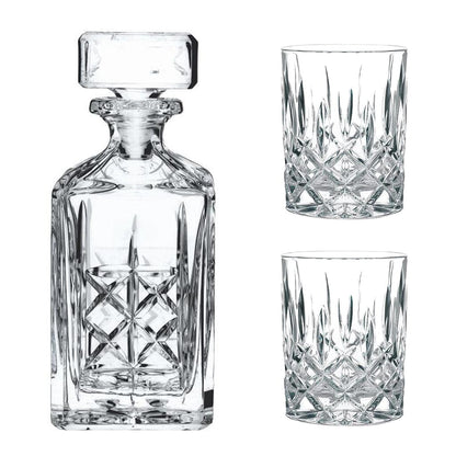 Nachtmann - Juego de whisky Noblesse, 3 vasos de whisky Nachtmann 